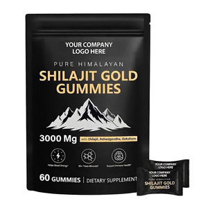 Gomitas de Complejo Shilajit, Suplemento Dietético Herbal, Fabricación por Contrato - Product Image 1