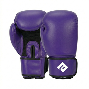 Gants de kick-boxing pour hommes, respirants, avec fermeture au poignet, personnalisables, cuir véritable de haute qualité, unisexe, Pakistan - Product Image 1