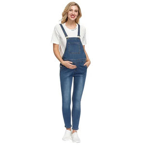 Diseña Tu Propio Logotipo, Jeans de Mezclilla Tejidos de Corte Regular, Mono, Ropa Casual a la Moda, Transpirable para Verano, Hecho a Medida - Product Image 4