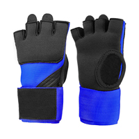 Bandages de boxe en gel premium, gants intérieurs, bandages longs pour poignets, boxe rapide, karaté, MMA, couleur et logo personnalisés, néoprène, caoutchouc, durables