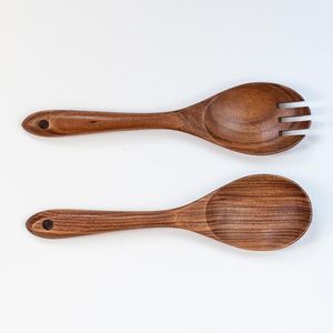 Elegant Style Natural Acacia Wooden kitchenware Serving & Cooking <b>Tools</b> Kitchenware Dinnerware tableware <b>Gadgets</b> Utensil - Product Image 4