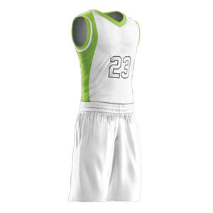 Ensembles d'uniformes de basketball respirants de qualité supérieure, couleurs et logos personnalisables, 100 % polyester, service OEM, prix bas - Product Image 2