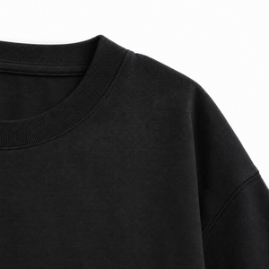 Camiseta Extra Grande Personalizada para Mujer, 100% Algodón, Corte Holgado, Hombros Caídos, Estilo Casual, OEM, ODM, Marca Privada, Logotipo Personalizado - Product Image 5
