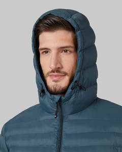 Chaqueta Acolchada con Capucha, Casual, Ecológica, con Recubrimiento Personalizado OEM |   Ropa de Invierno para Hombre y Mujer, Aislante, Transpirable y Resistente al Viento |   Piel Sintética - Product Image 4