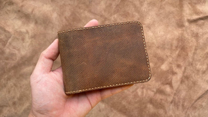 Portefeuille en cuir minimaliste personnalisé avec porte-cartes pop-up intelligent, support pour Apple AirTag, vente en gros, logo personnalisé, OEM - Product Image 5
