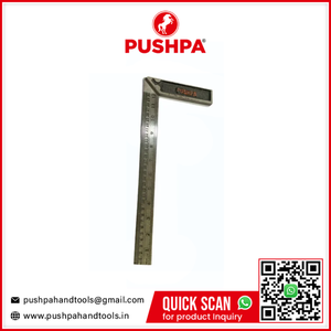 Équerre en acier robuste avec poignée en aluminium et guidage laser, outil de mesure de précision DIY OEM pour la menuiserie et l'ingénierie - Product Image 2