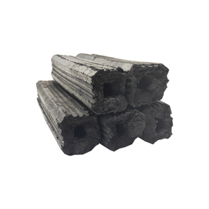 Briquettes de charbon de bois naturelles portables professionnelles en gros pour barbecue extérieur, fabriquées à partir de bambou, durée de combustion de 5 à 7 heures - Product Image 1