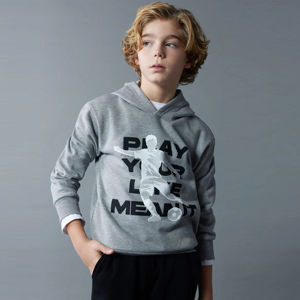 Nouveaux sweats à capuche pour enfants en molleton de coton respirant, tendance, avec poches latérales, pour l'hiver - Product Image 6