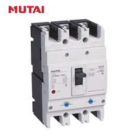 MUTAI 4P Disjoncteur de sécurité MCCB réglable Disjoncteurs électriques à boîtier moulé mccb