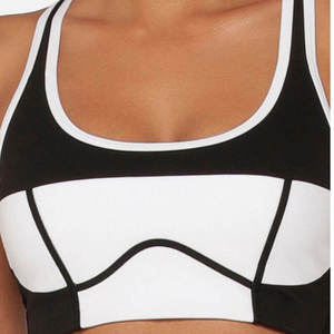 Professional Manufacture Designer Custom Logo Breathable Front Logo High Support Yoga Women Sport Bra New Design Fashionable - Product Image 4