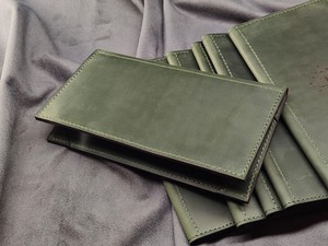 OEM ODM Genuine Leather Luxury Classic Menu Card Holder Handmade Lightweight Water Resistant Custom Design <b>Folder</b> Factory - Product Image 2