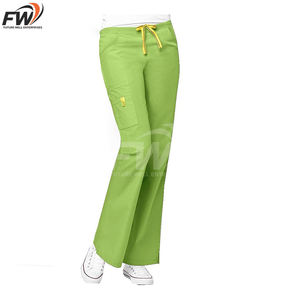 Derniers modèles d'uniformes médicaux pour femmes, ensembles en tissu sergé de coton, couleurs et tailles personnalisables, design respirant - Product Image 6