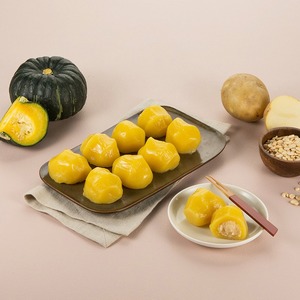 [MILWON] Pastel de Arroz de Calabaza Dulce Coreano con Textura Masticable para Comida de Pastel de Arroz de Calabaza Dulce - Product Image 5