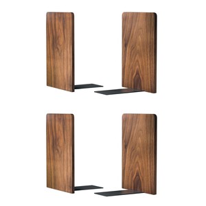 Sheesham Wood wooden <b>bookends</b> and desk organizers OEM Custom Wholesale | Aqdus Saleem India - Product Image 3