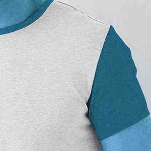 T-shirts Confortables Slim Fit pour Hommes 100% Coton Toile Imprimée Sérigraphie Style Urbain Décontracté Respirant Tie-Dye pour l'Été - Product Image 5