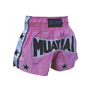 Pantalones Cortos Profesionales para Competición de Kickboxing, Tela Satinada, Logotipo Personalizado, Cintura Elástica, MMA, Artes Marciales, Entrenamiento en Gimnasio - Product Image 1