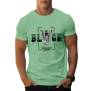 Camiseta de Gran Tamaño para Hombre con Estampado DTG, Algodón Suave Premium, Diseño Gráfico Digital Personalizado, Cuello Redondo, Manga Corta, Estilo Casual Urbano - Product Image 6
