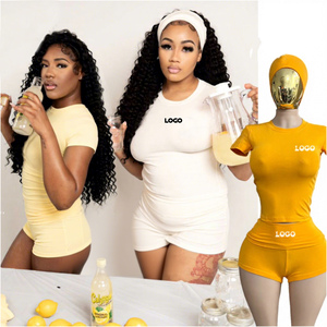 ชุดเซ็ตเสื้อผ้าลำลองสำหรับผู้หญิง ปี 2026 ลายเสือดาว/เสือชีตาห์ พิมพ์โลโก้ได้ตามต้องการ เสื้อผ้าฝ้ายคุณภาพสูง ชุดเสื้อและกางเกงขาสั้นสำหรับผู้หญิง - Product Image 3