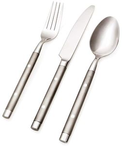 Juego de cubiertos profesionales de acero inoxidable para restaurante, hotel, catering, cocina y mesa de comedor. - Product Image 1