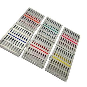 Dental Instrument Sterilization Cassette <b>Box</b> Stainless Steel Autoclave Rack Tray for Instruments Reusable Surgical Grade CE ISO - Product Image 2