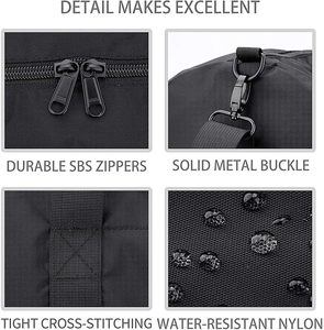 High Quality Custom Durable Lightweight <b>Waterproof</b> <b>Drawstring</b> Duffle <b>Bag</b> Gym School Travel Promotional Print Large Capacity <b>Bags</b> - Product Image 6
