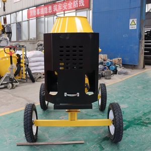 Prix de gros 3cy tambour malaxeur à béton 350/400/500L tambour de mélange de ciment en option mélangeur de béton Diesel à chargement automatique - Product Image 2