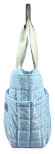 2026 New Hot Sale Large Capacity Custom Quilting Tote Bag for Women Puffy Lightweight Design Zipper for Autumn Winter - Product Image 3