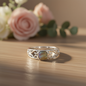 2.3 Grams <b>Labradorite</b> Fine <b>Ring</b> - Product Image 3