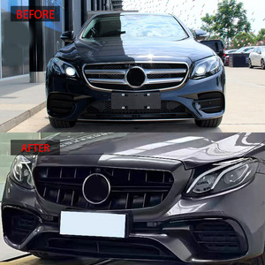 Griglia Frontale di Ricambio in ABS per <span class=keywords><strong>Mercedes</strong></span> Classe E <span class=keywords><strong>W213</strong></span> Versione Sport <span class=keywords><strong>2016</strong></span>-2020 AMG S Line - Product Image 2