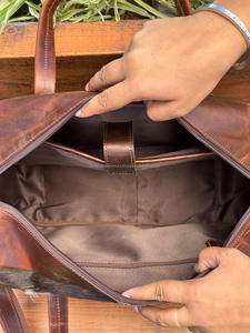 Custom Made Premium Portable Genuine Cowhide Leather <b>Nappy</b> <b>Bags</b> Baby <b>Changing</b> <b>Bag</b> Mommy Diaper Large Capacity <b>Bags</b> for Babies - Product Image 6