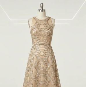 Robe de soirée longue ornée à la main, directement de l'usine, tenue de soirée de luxe, fournisseur en gros de robes - Product Image 2