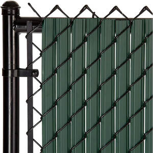 Système de clôture <span class=keywords><strong>en</strong></span> treillis métallique de qualité commerciale avec lames d'intimité pleine hauteur et conception anti-escalade - Product Image 2