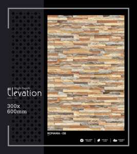 Elegante Azulejo de Porcelana de Alta Profundidad para Pared, 300x600mm 30x60cm 12x24, Acabado Mate, Texturizado, Cerámico, Decorativo, Revestimiento de Pared Interior - Product Image 5