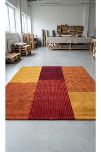 Tapis en laine traité hydrofuge, résistant aux taches, pour terrasse et balcon, provenant d'un fournisseur indien - Product Image 2