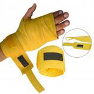 Boxing & MMA Hand Wraps with Custom Elastic Band 100% Cotton Breathable Eco-Friendly Unisex Custom Logo & Color - Product Image 2