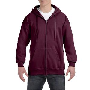 Sudadera con capucha para hombre, 100% algodón de peso medio, con cremallera, estampada, corte oversize, estampado puff, ecológica, transpirable, antiencogimiento - Product Image 3