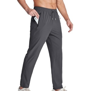 Pantalon de jogging homme de qualité supérieure, respirant, léger, séchage rapide, tissu en coton polaire, idéal pour le fitness et l'athlétisme. - Product Image 1