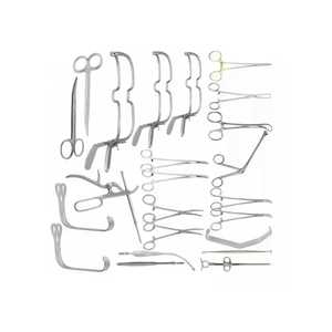 Ensemble d'instruments industriels Salaar en acier inoxydable certifié CE ISO, 23 pièces, pour tonsillectomie manuelle et retrait des tonsils, haute performance - Product Image 3