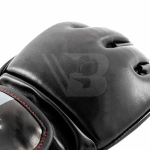 New Design Professional Laced Leather MMA Training Gloves with Custom Logo Design UV Protection Outdoor Use High Quality - Product Image 2
