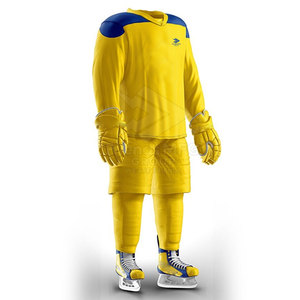 Uniforme de hockey sur glace professionnel personnalisé en polyester respirant et léger à manches longues 2026 - Product Image 3