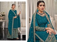 Salwar Kameez en viscose personnalisable, entièrement cousu, style Anarkali, pour femmes et filles, avec taille plus, multicolores