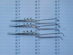 Pinzas de Bayoneta Anguladas Samii Yasargil para Tumor, 3mm, 5mm, 7mm, Derechas, Neuroquirúrgicas, Neurología - Product Image 3