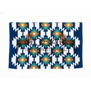 Mantas de montura occidental de gran tamaño 34X36, 100% lana de Nueva Zelanda, personalizables, para deportes ecuestres y competición. - Product Image 2