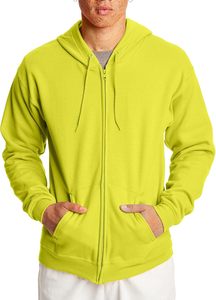 Sudadera con capucha negra para hombre al por mayor, con cremallera, ajuste regular, de algodón polar, informal, color liso, con bolsillo, para otoño, ODM OEM - Product Image 5