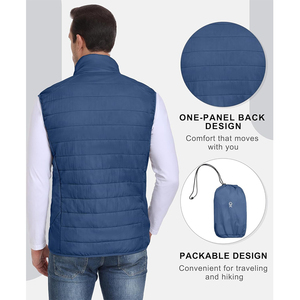 Gilet matelassé personnalisé, veste de sport, gilet d'équitation, vêtements d'hiver décontractés, veste rembourrée, manteau, gilets matelassés pour hommes - Product Image 5