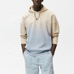 Hoodie coupe-vent unisexe personnalisé avec logo frontal, couleur unie, polyester/coton, haute qualité, effet délavé, idéal pour l'hiver – Vente chaude OEM - Product Image 1