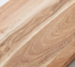 Tabla de cortar rectangular de madera con asa, bloque de madera natural para preparar alimentos en la cocina - Product Image 5