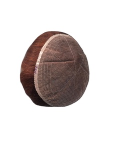 Perruque en cheveux humains avec dentelle frontale pour hommes - Cheveux indiens Remy légers et imperméables, prothèse - Product Image 6