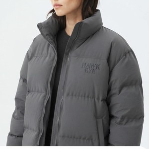 <b>Women's</b> <b>Padded</b> Jacket <b>Winter</b> Warm Quilted <b>Coat</b> Stand Collar Custom Logo Clothing Manufacturer - Product Image 3