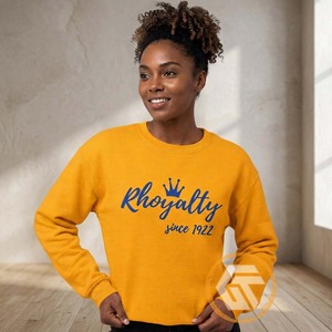 Sudadera Personalizada de Algodón y Felpa Bordada de Alta Calidad para Mujer, con el Logotipo de la Hermandad Sigma Gamma Rho, Ropa Griega - Product Image 3